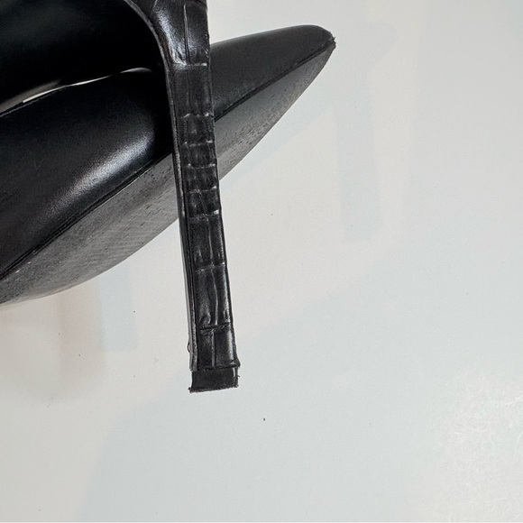 Nine West Black stiletto ankle strap Heels women’s size 10 - Picture 10 of 14